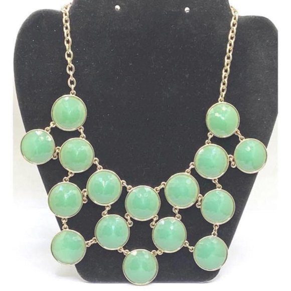 KATE SPADE NEW YORK "CONNECT FOUR" Statement Bib Necklace - Picture 3 of 3